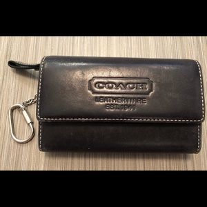 Black Coach Wallet